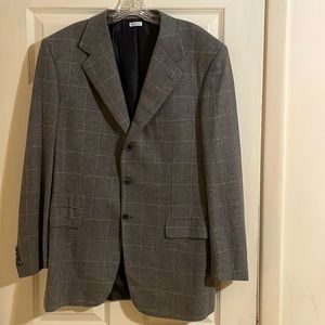 Brioni Dress Coat, 42R, Grey